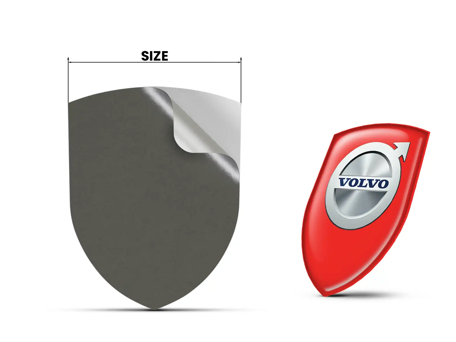 Volvo Pegatinas Logo Impresas Resistentes Limitadas Alta Calidad